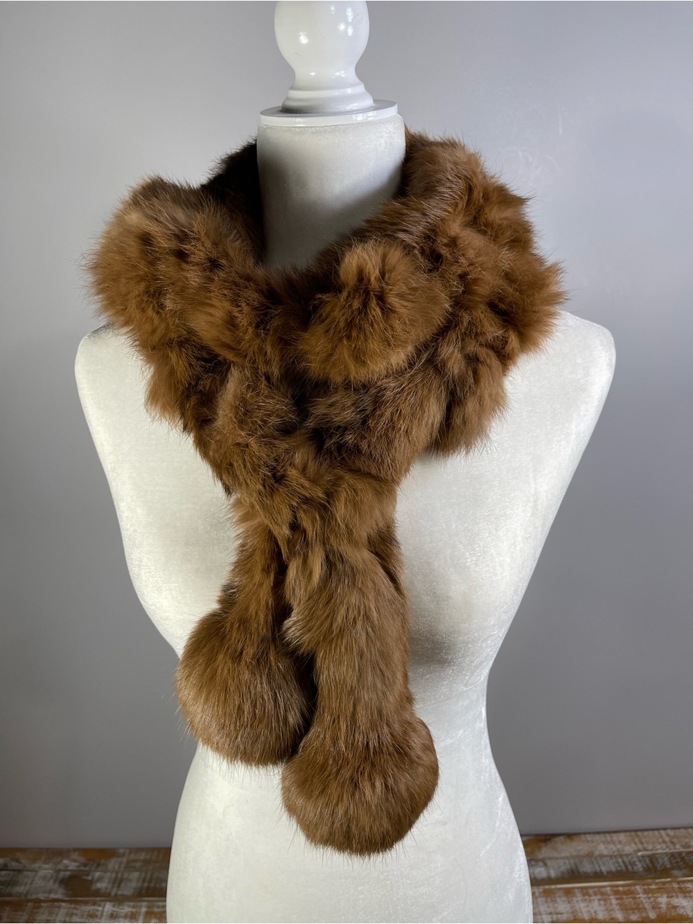 Real Fur Women’s Wrap/Scarf